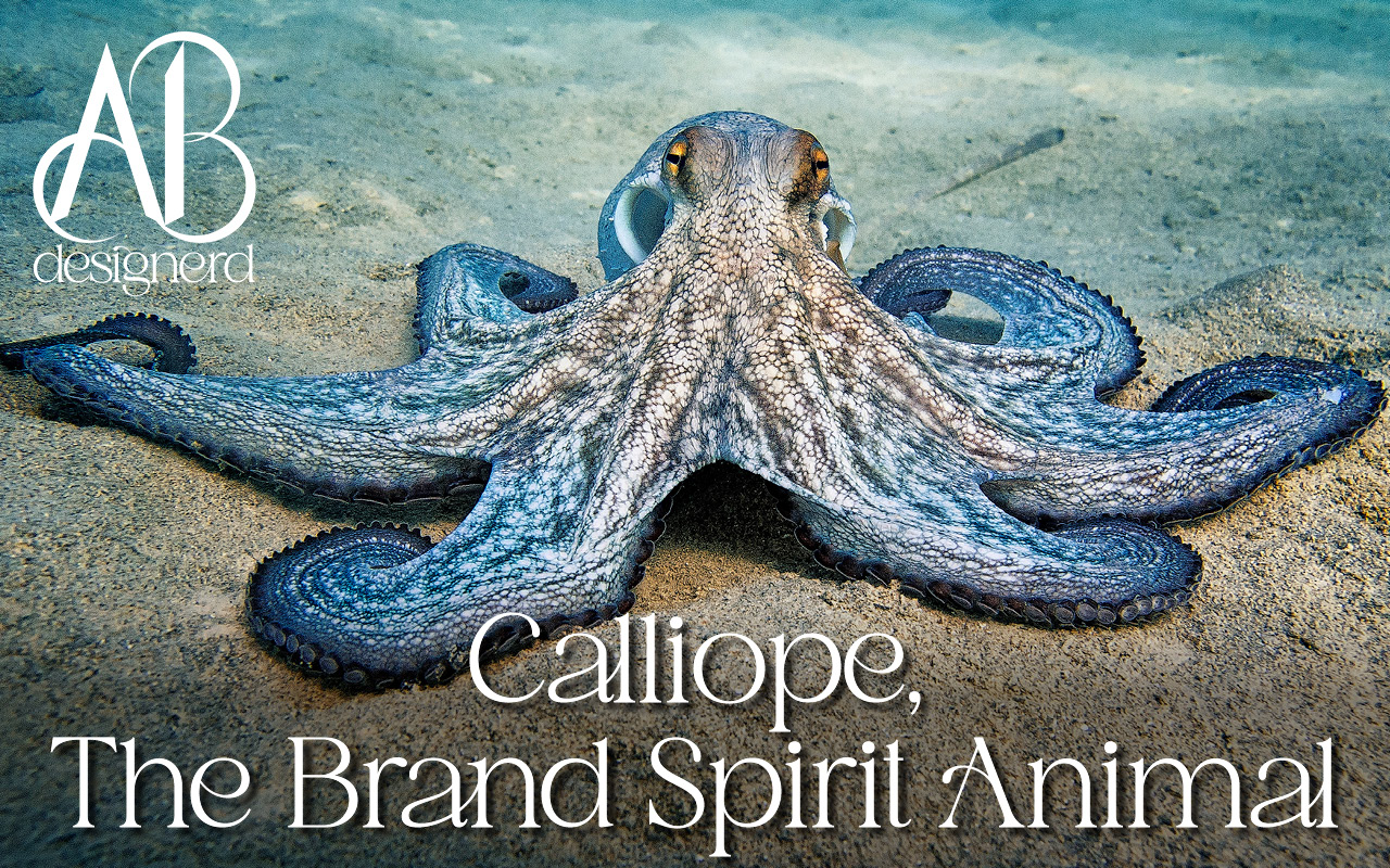 Image of a blue octopus